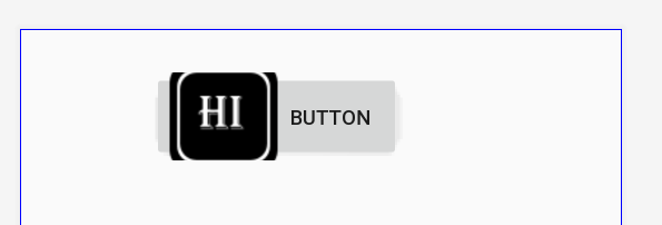 Botón texto con icono en Android Studio