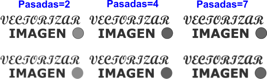 Pasos de luminosidad Inkscape
