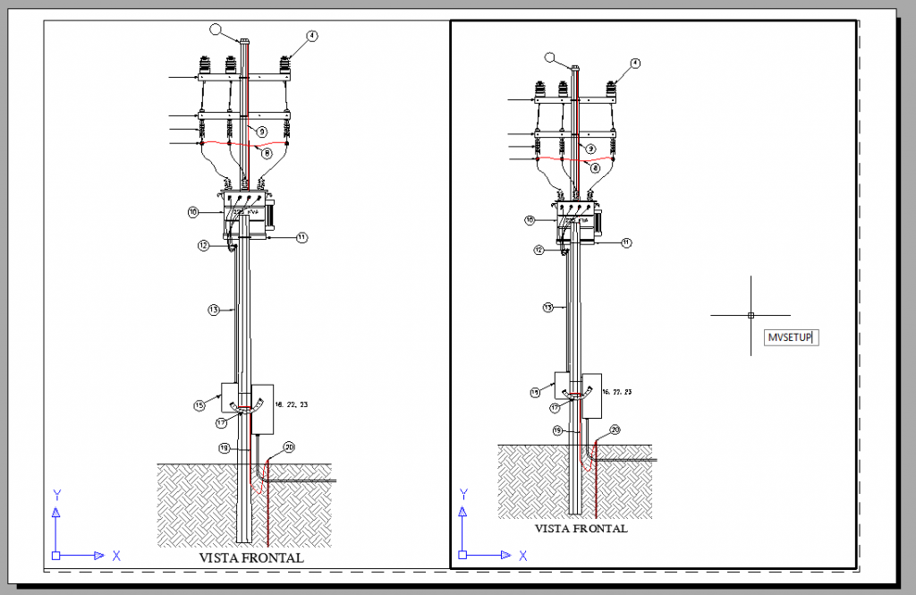 Girar viewport en autocad
